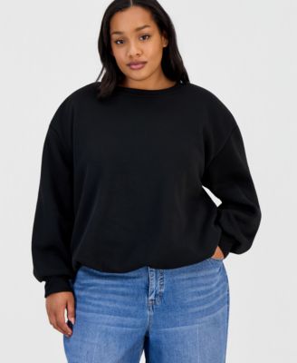 Женская толстовка Plus Size FULL CIRCLE TRENDS Bubble-Hem