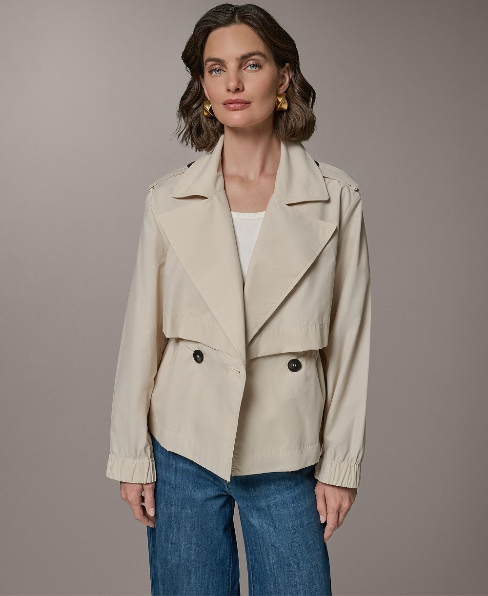 Donna Karan Weekend Женская двубортная куртка