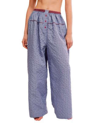 Free People Женские брюки из сирсала Cross My Heart