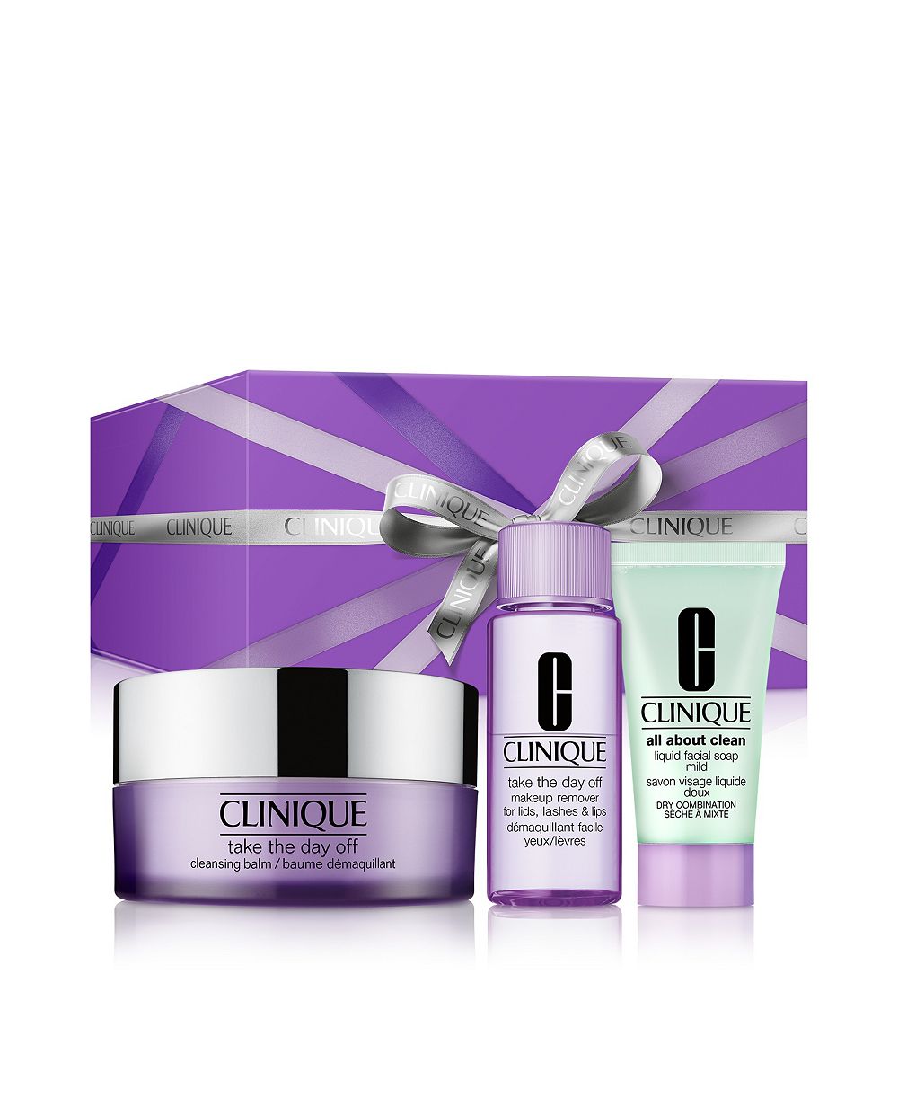 Подарочный набор Clinique The Cleansing Edit Trio из 3 предметов