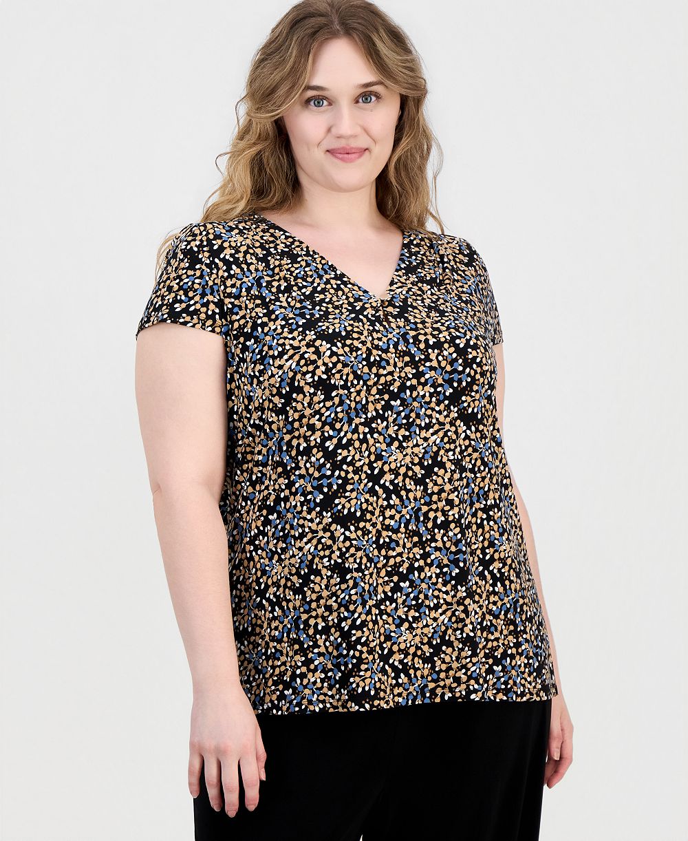 Женский топ Anne Klein Essentials Plus Size