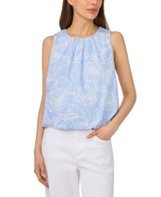 CeCe Женский Sleeveless Bubble Top