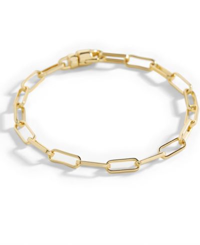 Mint & Lily Open Link Paperclip Chain Bracelet