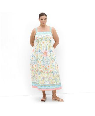 Женское платье макси CITY CHIC Calissa Seascape Print