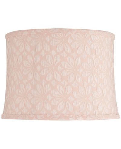 Springcrest  Slant Print Lamp Shade Replacement Seno Drum Softback Washer Harp Finial