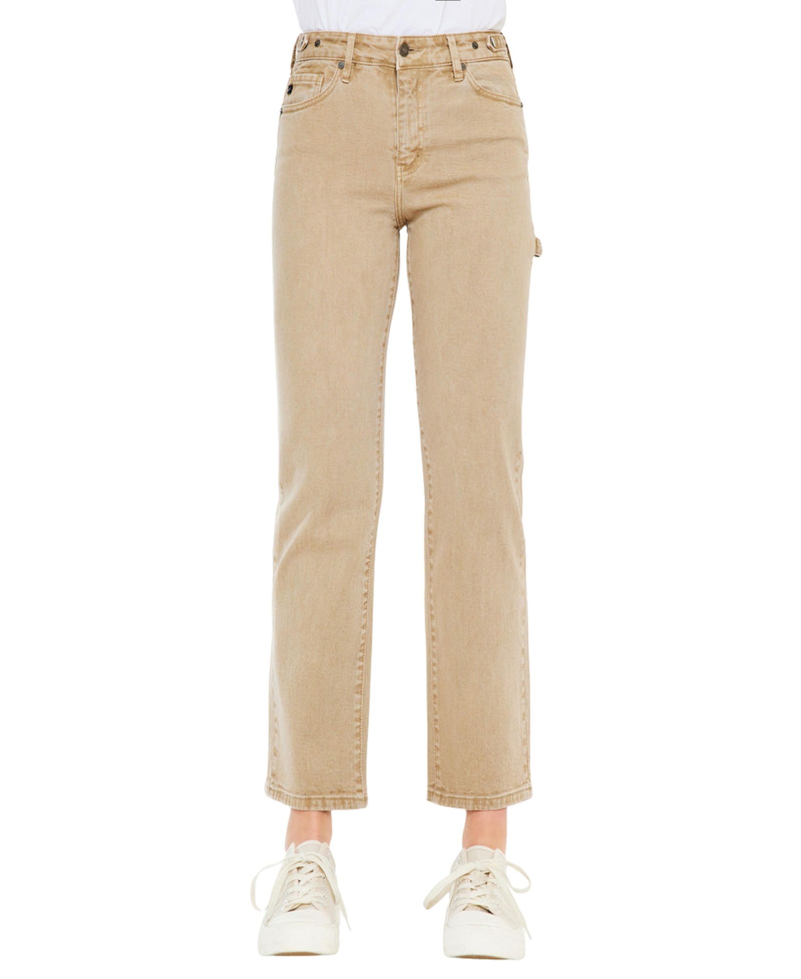 KanCan Women's Ashley High Rise True Straight Jeans