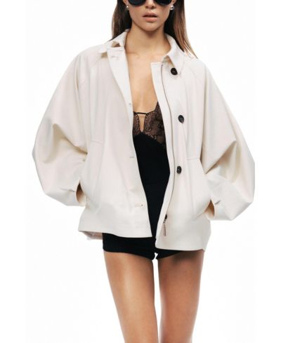 NOCTURNE Women's Cropped Batwing Jacket