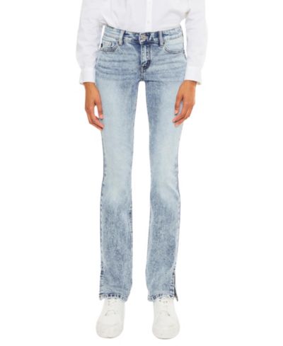 KanCan Women's Nadia Mid-Rise Y2K Bootcut Jeans