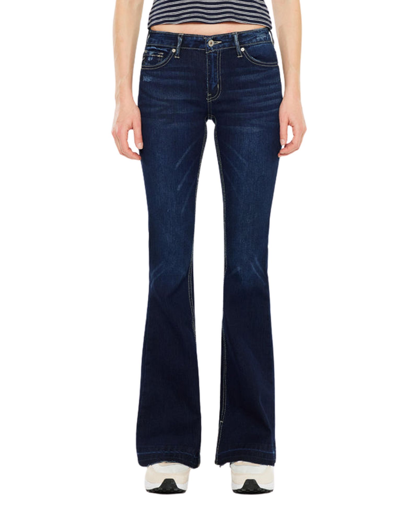 Женские джинсы KanCan Heidi Mid Rise Flare