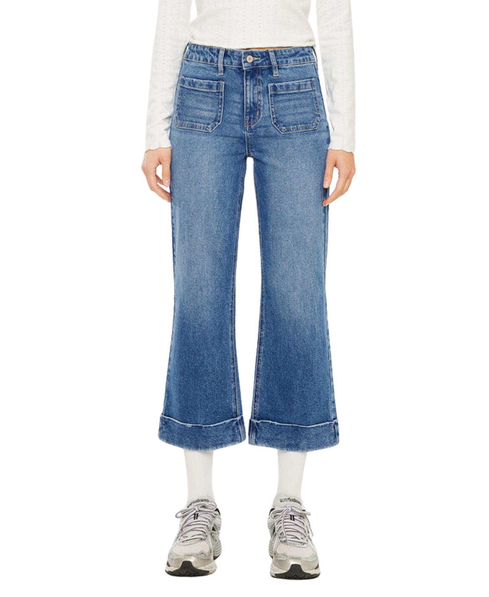 Женские джинсы KanCan Angelina High Rise Crop Flare