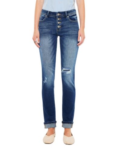 KanCan Женские джинсы Eternity Mid Rise Skinny Straight
