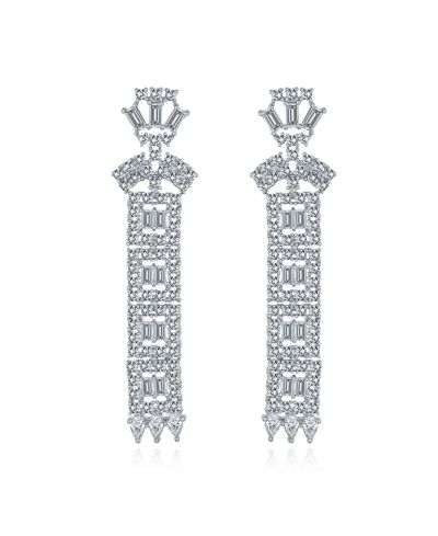 Bling Jewelry Серьги-люстры с цирконием