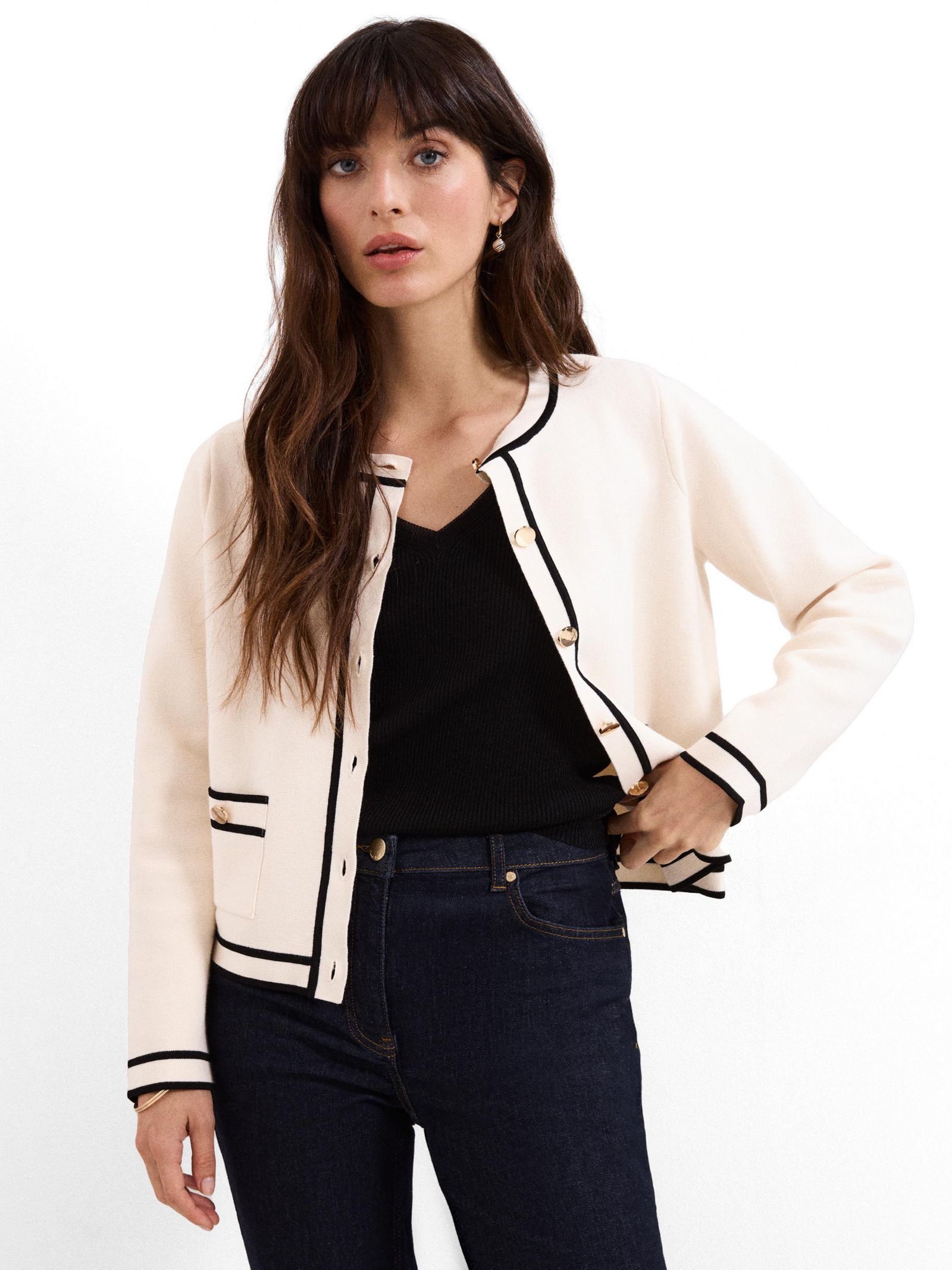 Phase Eight Women's Lola Button-Front Knit Cardigan
