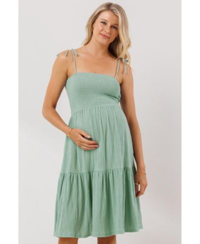 Платье Hello Miz Maternity Tiered Smocked Sundress