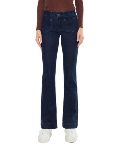 KanCan Women's Star Mid Rise Bootcut Jeans