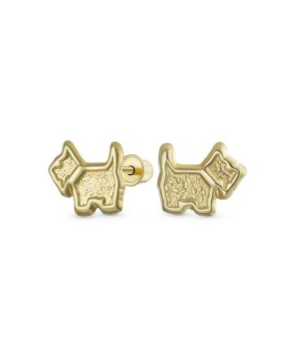 Серьги-гвоздики Bling Jewelry Animal Lover Maltese Yorkie Schnauzer Terrier Mini Dog Stud