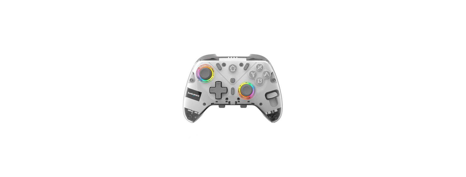 Sonicgrace Sg-GC11 Wireless RGB Lighting Gaming Controller for PC, Switch, iOS, Android