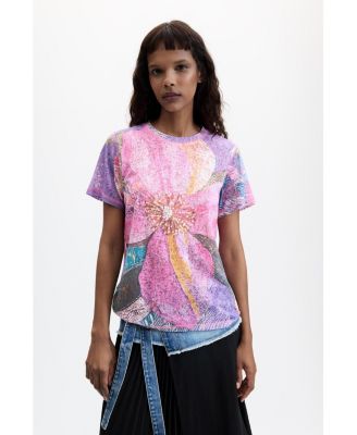 Женская футболка Desigual Floral Printed