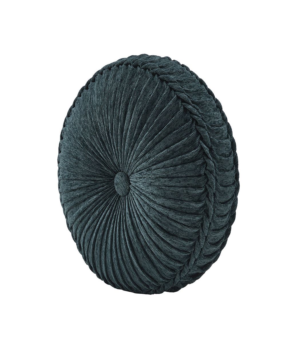 Де吃饭吃饭ная декора吃饭吃饭ная поду吃饭吃饭ка J Queen New York Nancy Tufted, 15" Round