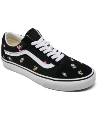 Vans женские низкие кроссовки Old Skool с резиновой подошвой в виде вафель