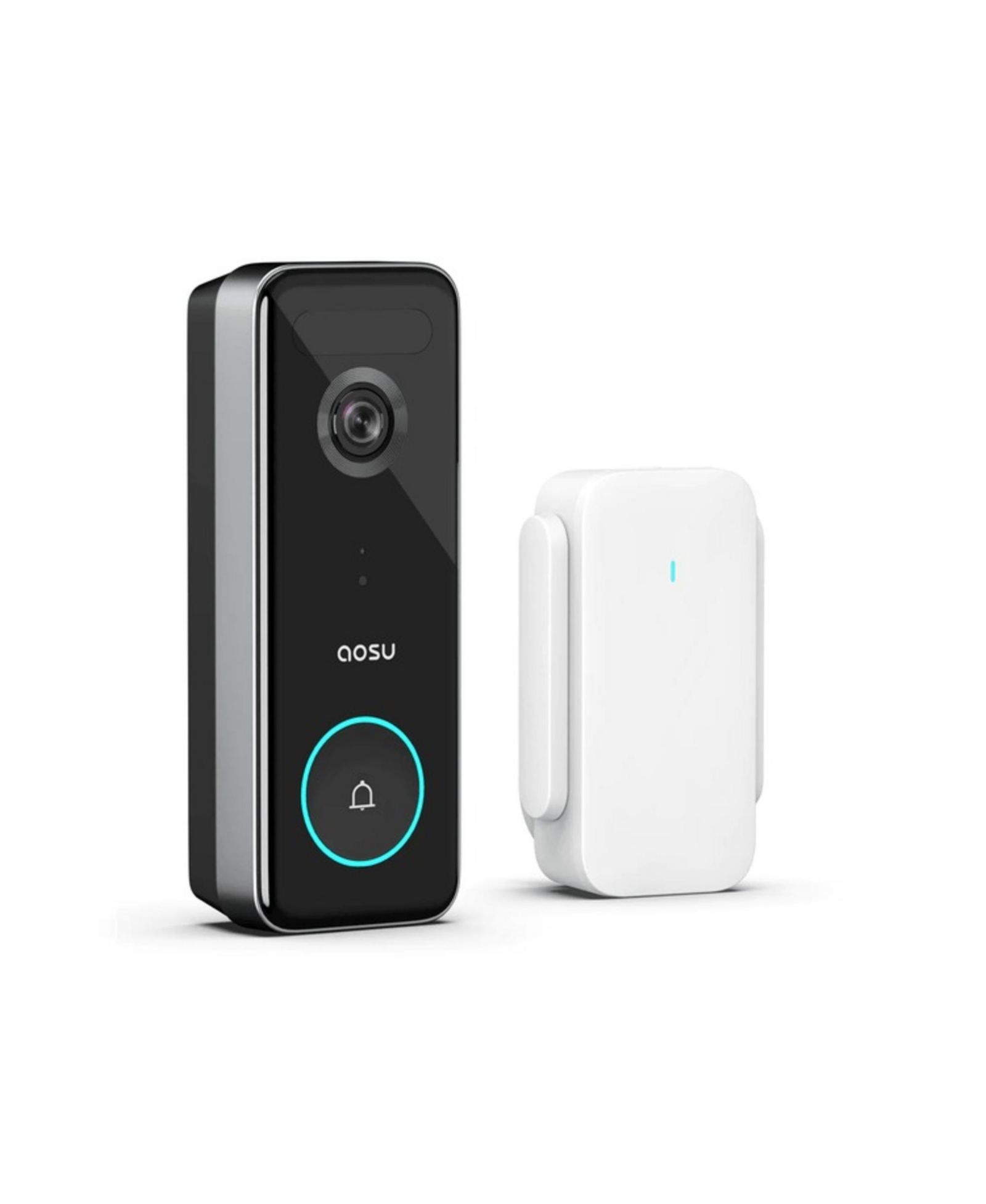 Aosu V8S Wireless 3K/5MP Ultra HD Motion-Activated Video Doorbell Camera