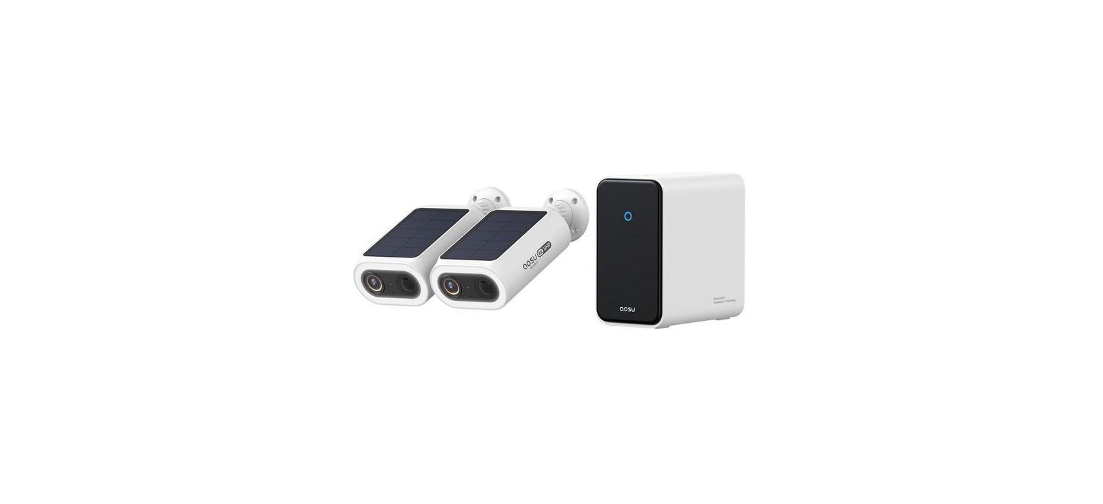AOSU C8S-2H 4k солнечная камера безопасности 32gb комплект из 2 камер Homecortex