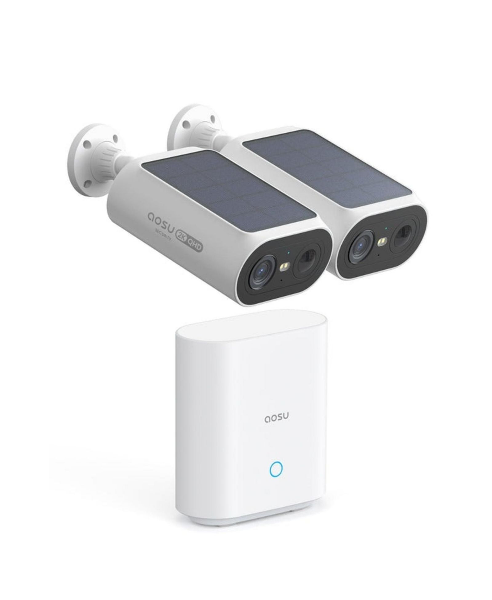 Aosu C8E-2H Wireless Color Night Vision 2-Camera Kit