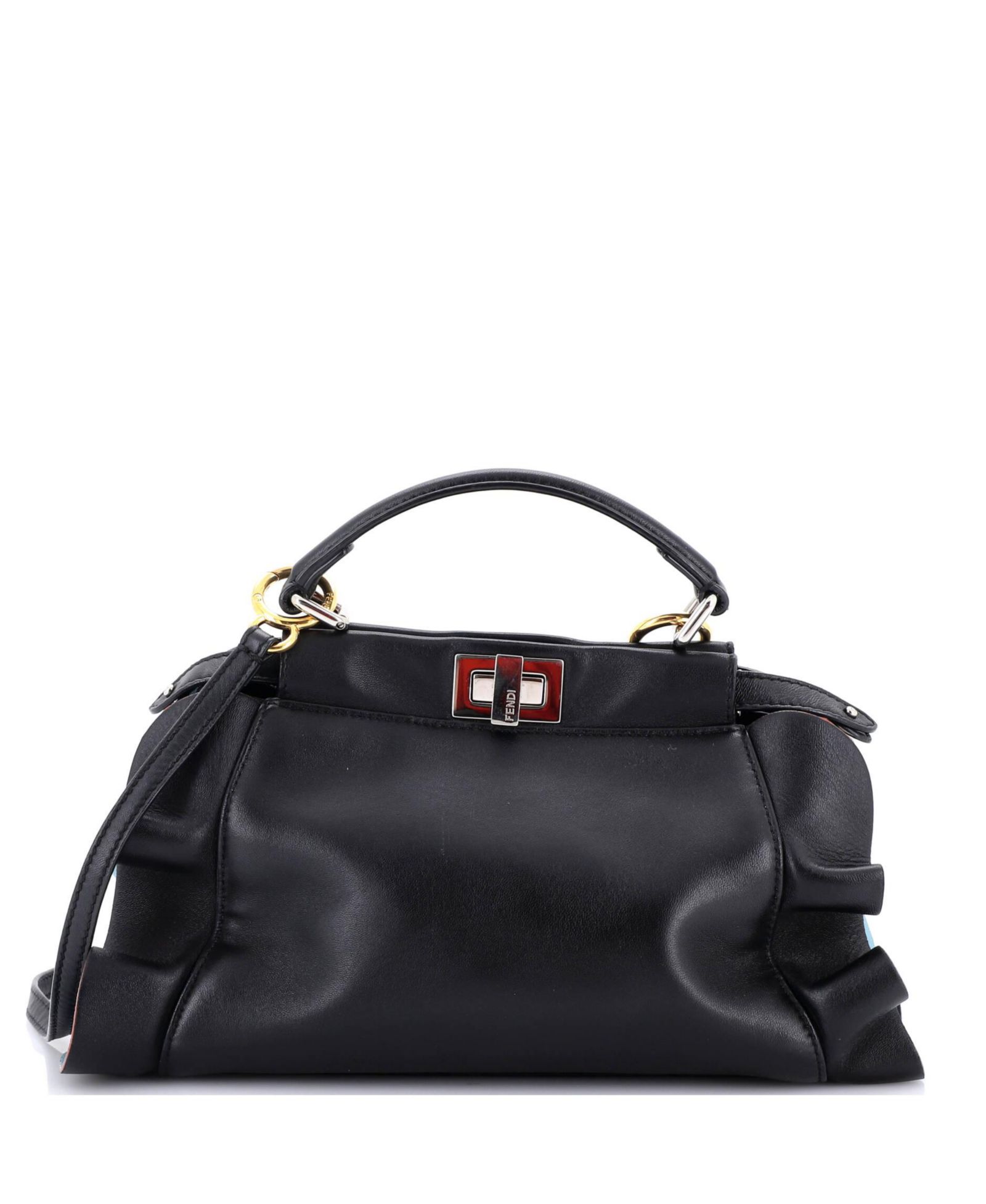 Сумка Fendi Mini Wave Peekaboo Leather