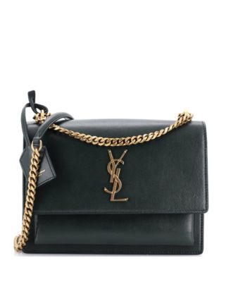 Сумка-кроссбоди Saint Laurent Medium Sunset из кожи, состояние б/у