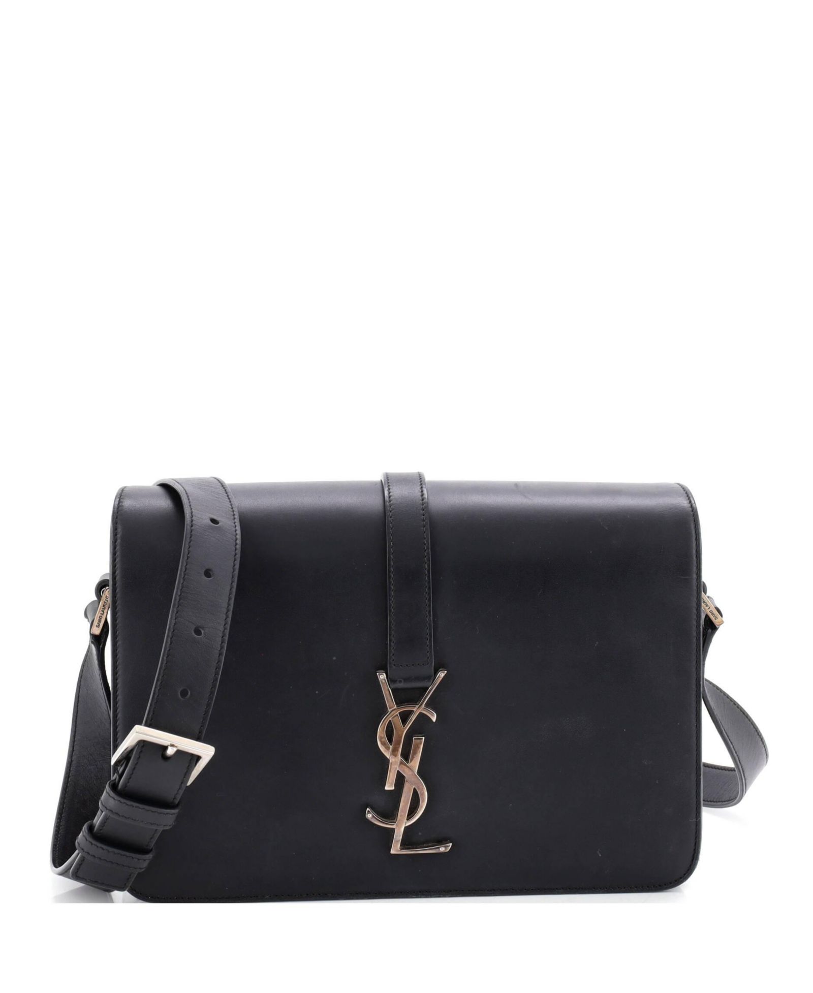 Pre-Owned Saint Laurent Medium Classic Monogram Universite Messenger Bag Leather