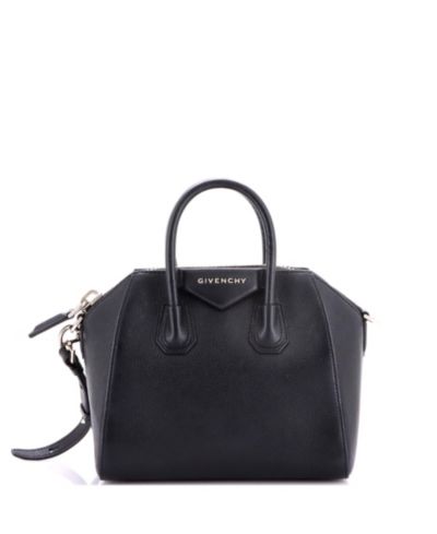 Pre-Owned Givenchy Mini Antigona Bag Leather