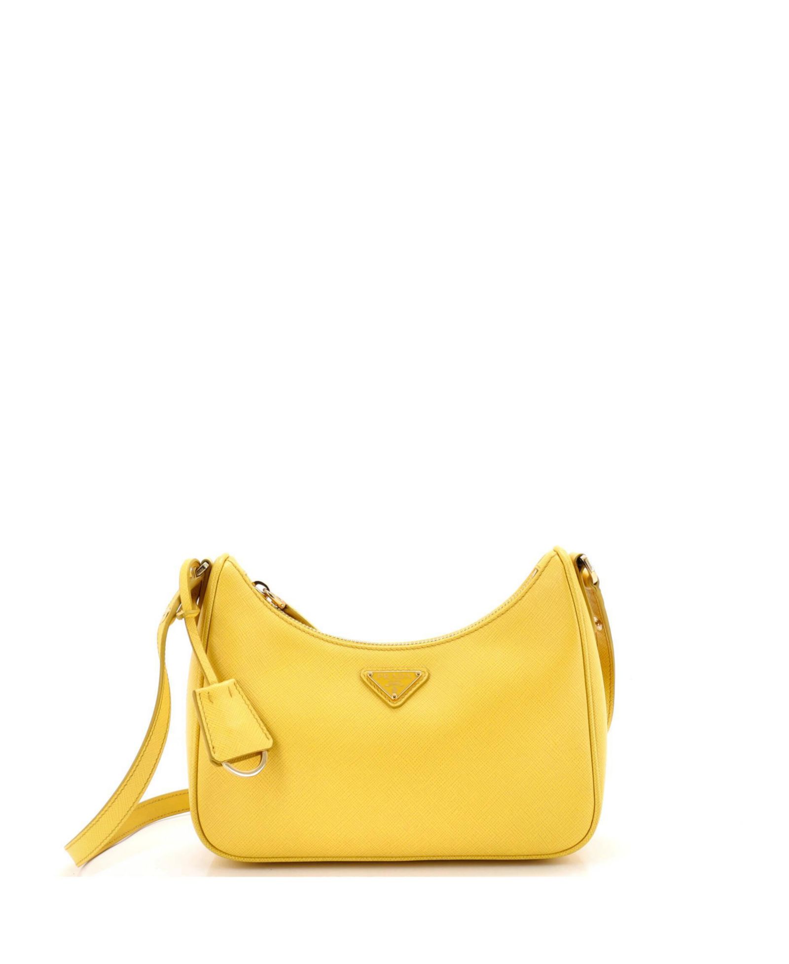 Сумка Prada Pre-Owned Mini Re-Edition Hobo Saffiano Leather