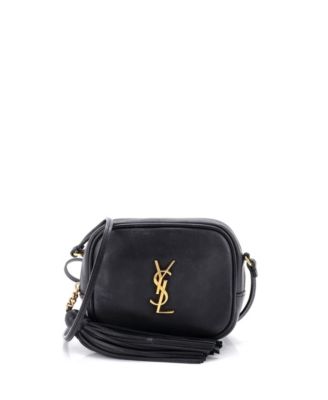 Сумка-кроссбоди Saint Laurent Small Classic Monogram Blogger из кожи с монограммой, состояние б/у
