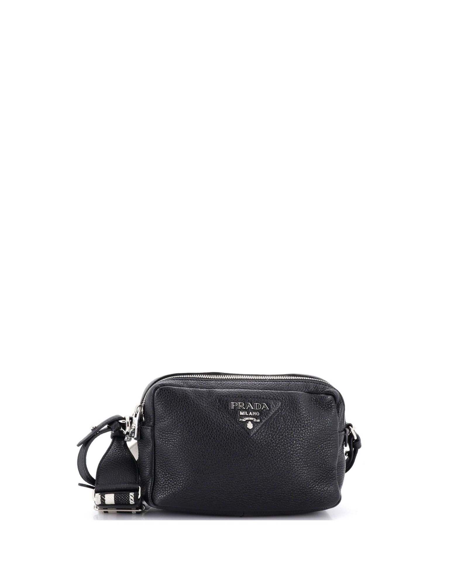 Pre-Owned Prada сумка через плечо Small Flou Camera Vitello Daino