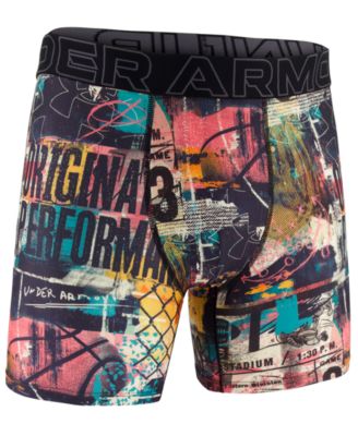 Under Armour мужские боксеры Performance Tech Mesh Novelty длиной 6 дюймов