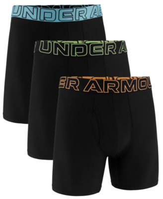 Мужские боксеры Under Armour Performance Tech Solid 6" 3-Pack