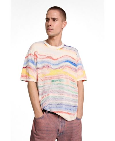 Мужская футболка Desigual Abstract print