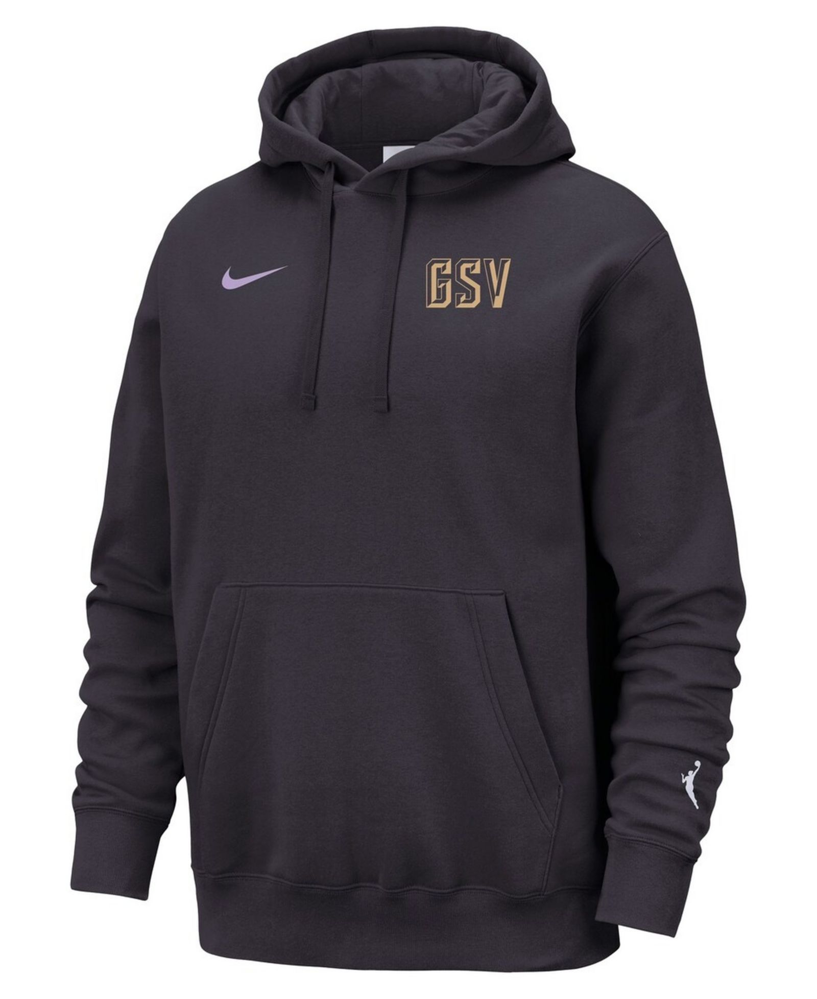 Худи Nike Golden State Valkyries Standard Issue Rebel Edition, серое, для мужчин и женщин
