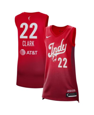 Nike Мужская и Женская джерси Caitlin Clark Red Indiana Fever Victory - Rebel Edition