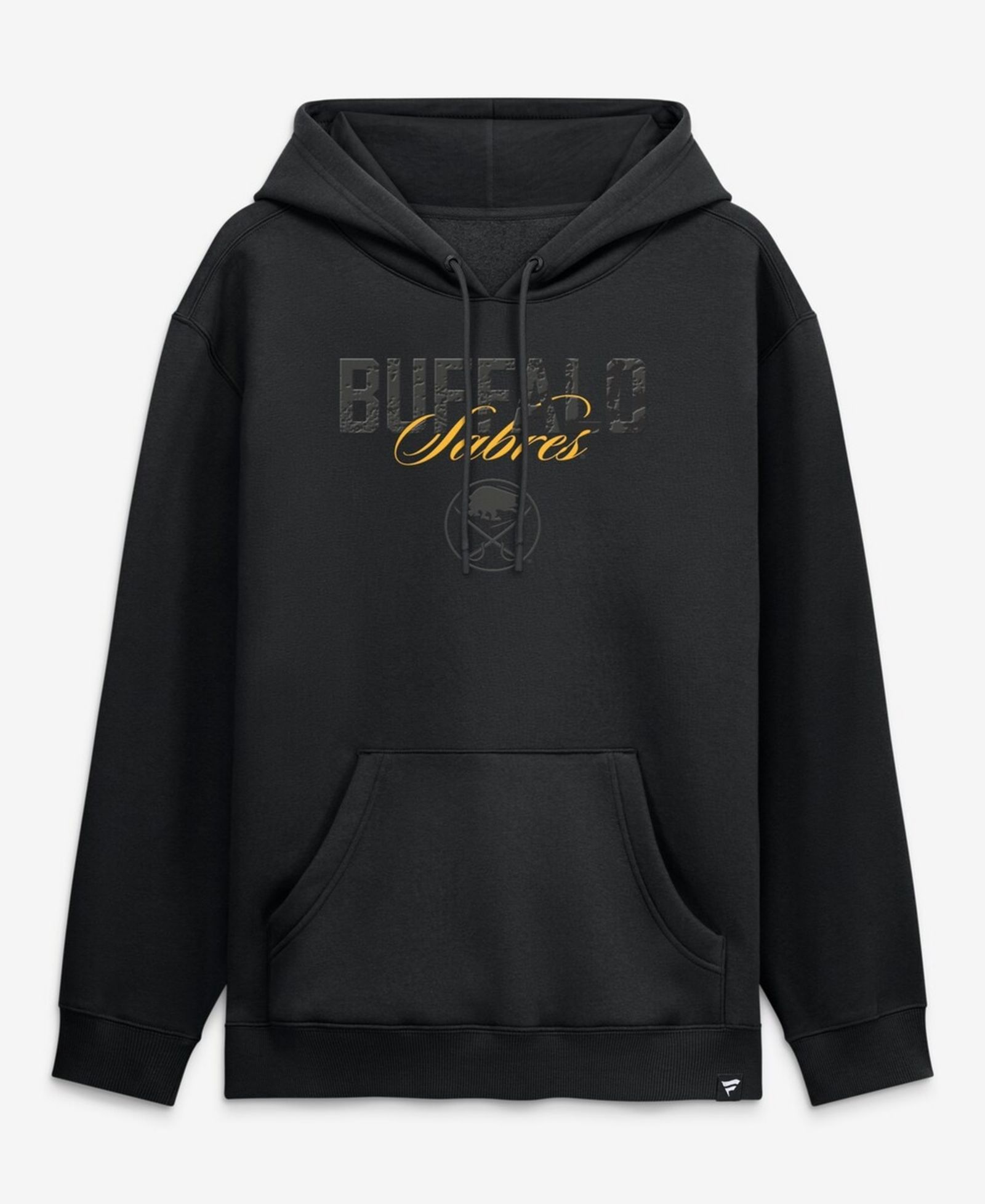 Мужское худи Fanatics Black Out Buffalo Sabres