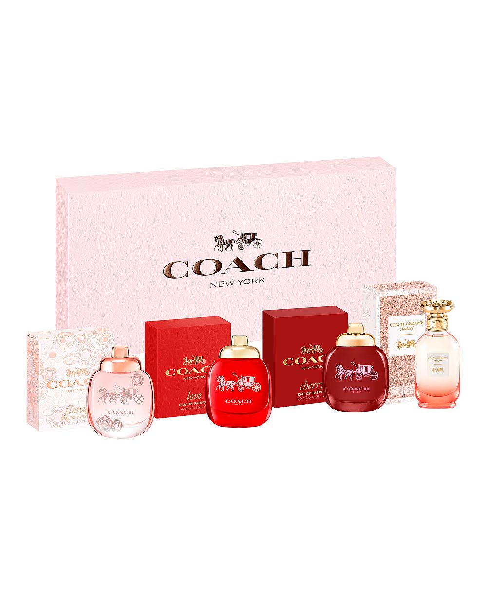COACH подарочный набор из 4 флаконов туалетной воды