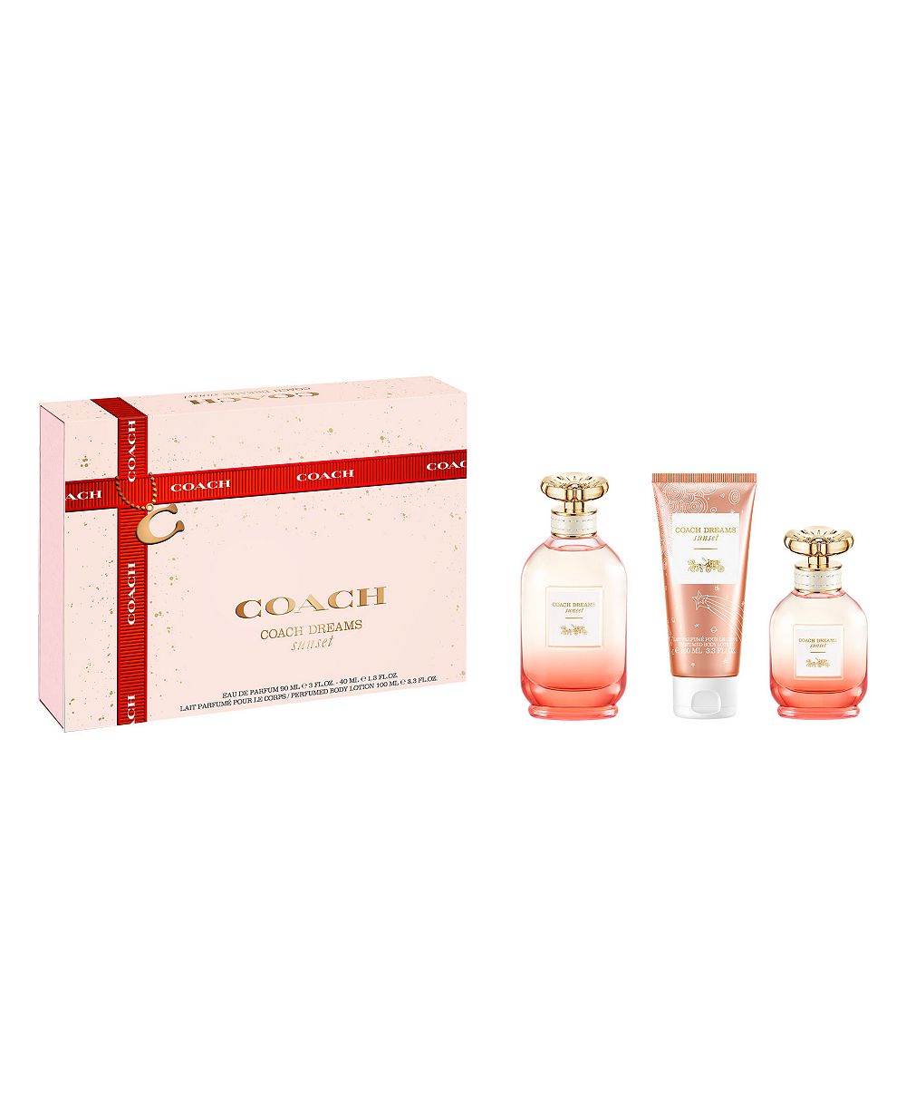 подарочный набор из 3 предметов духов eau de parfum dreams sunset