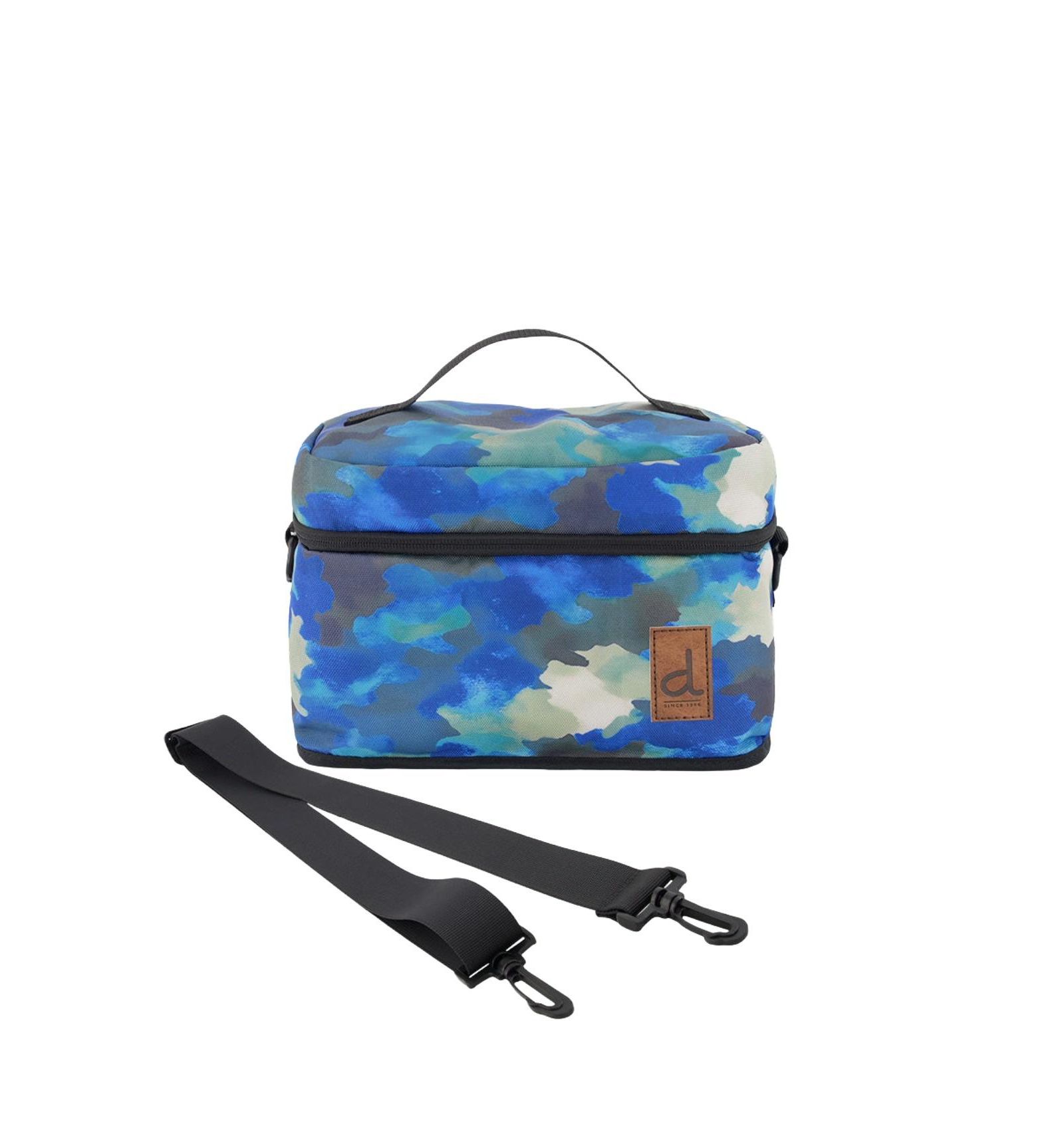 Deux par Deux Little Boy Camouflage Durable Spacious Lunch Box