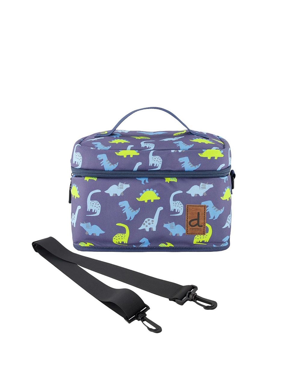 Deux par Deux Little Boy Dinos Durable Spacious Lunch Box