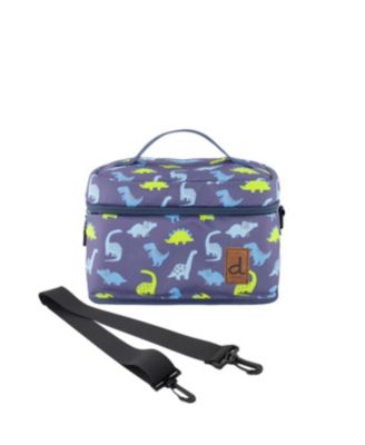 Deux par Deux Little Boy Dinos Durable Spacious Lunch Box