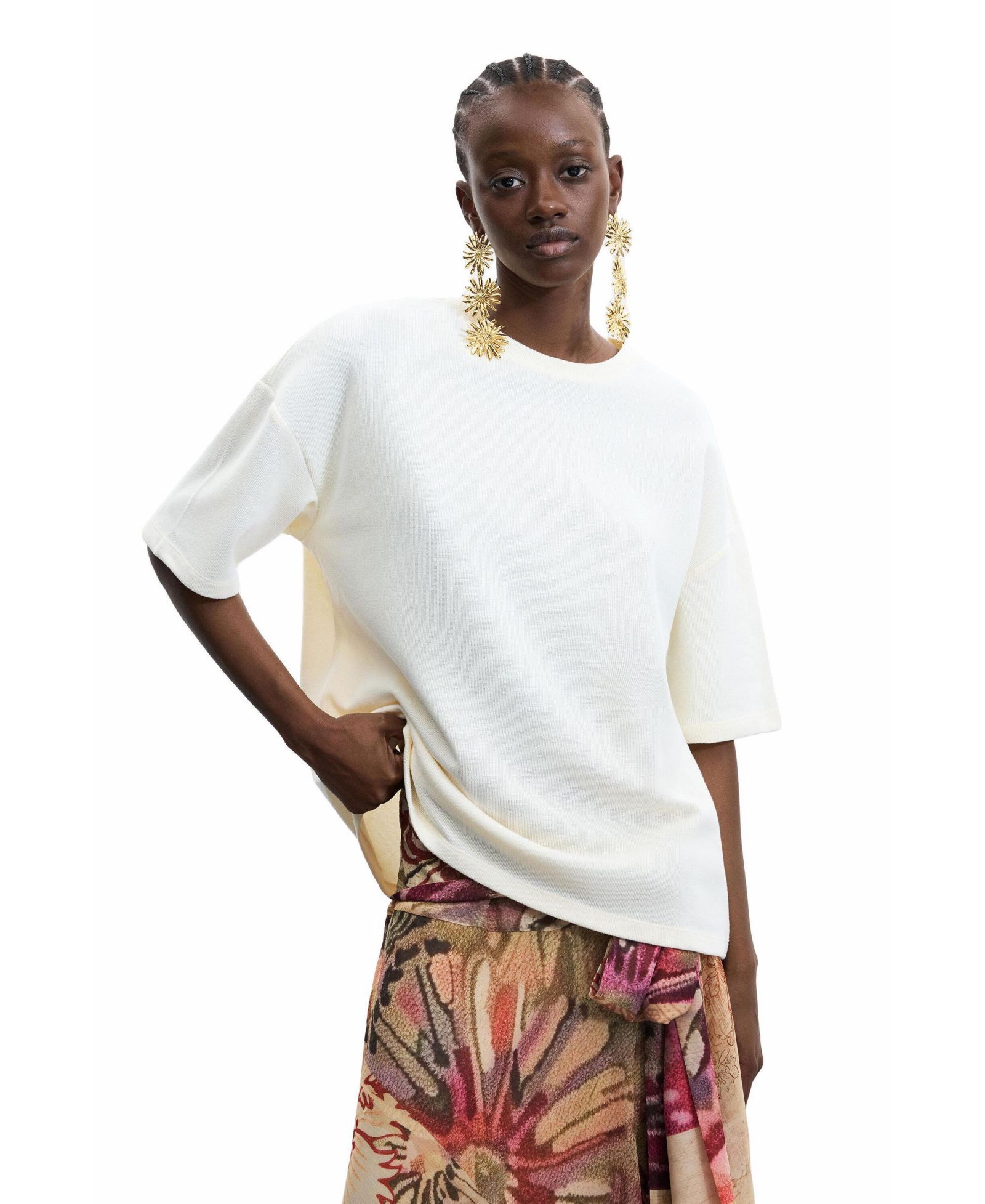 Desigual Women's Short sleeve knit t-shirt