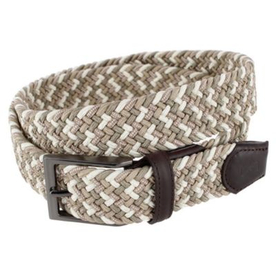 Мужской плетеный пояс TRAFALGAR Edward European Weave для гольфа