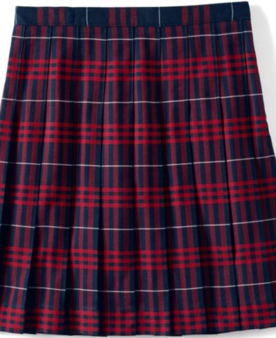 Classic navy large plaid