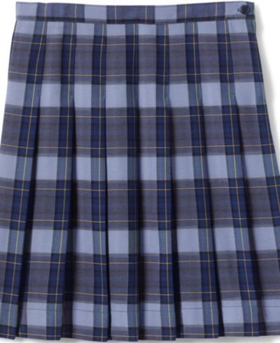 Classic navy plaid