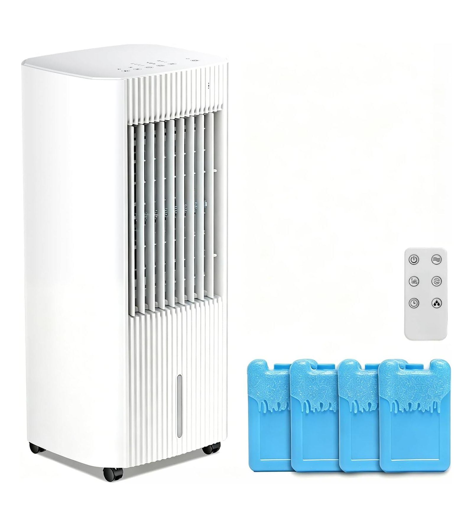 Cowsar 3-in-1 Evaporative Air Cooler, Portable Cooling Fan with Timer and Remote